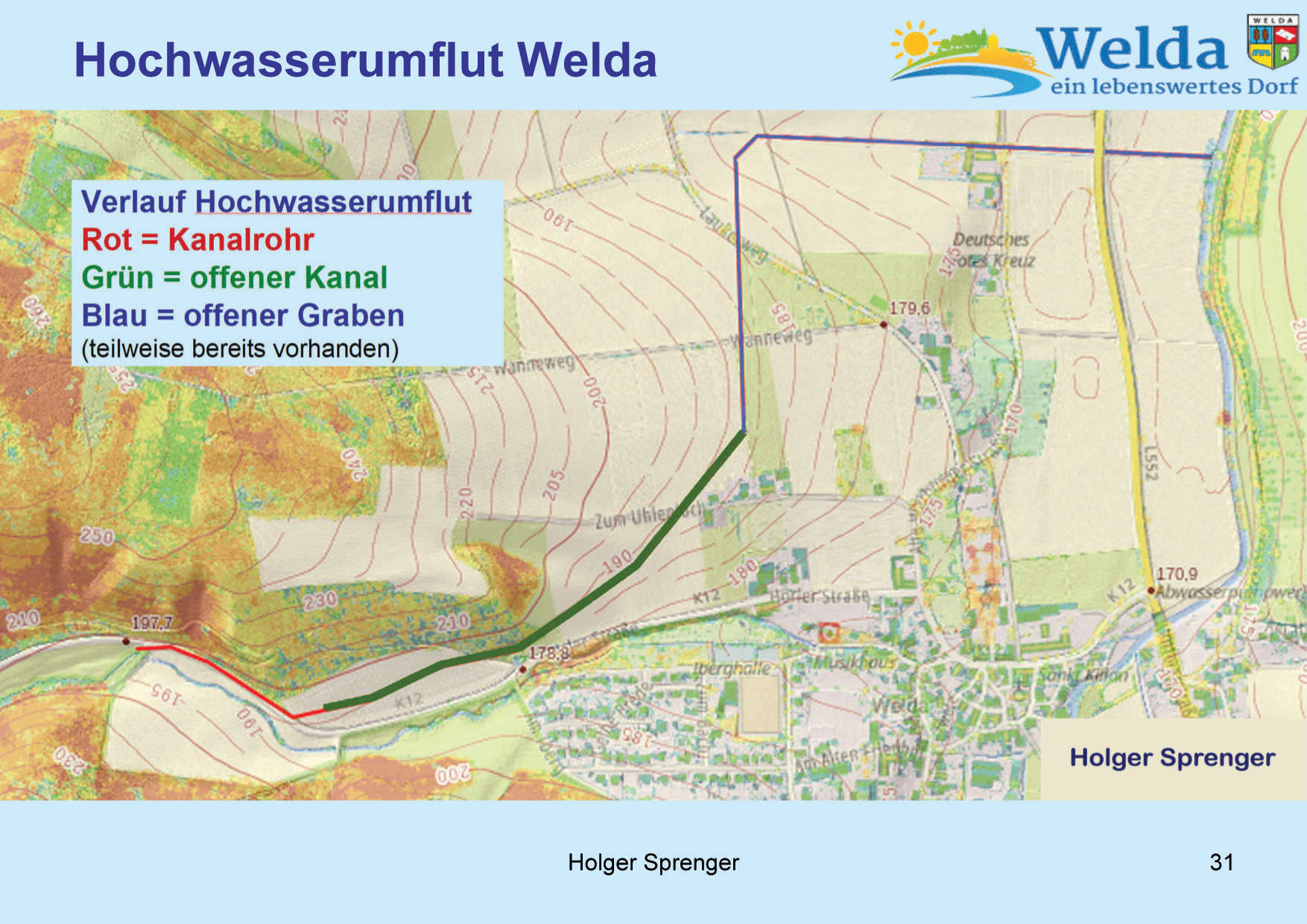 Hochwasserschutz Welda 